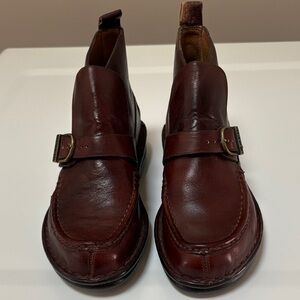 Born Women's Dark Brown Leather Loafers
